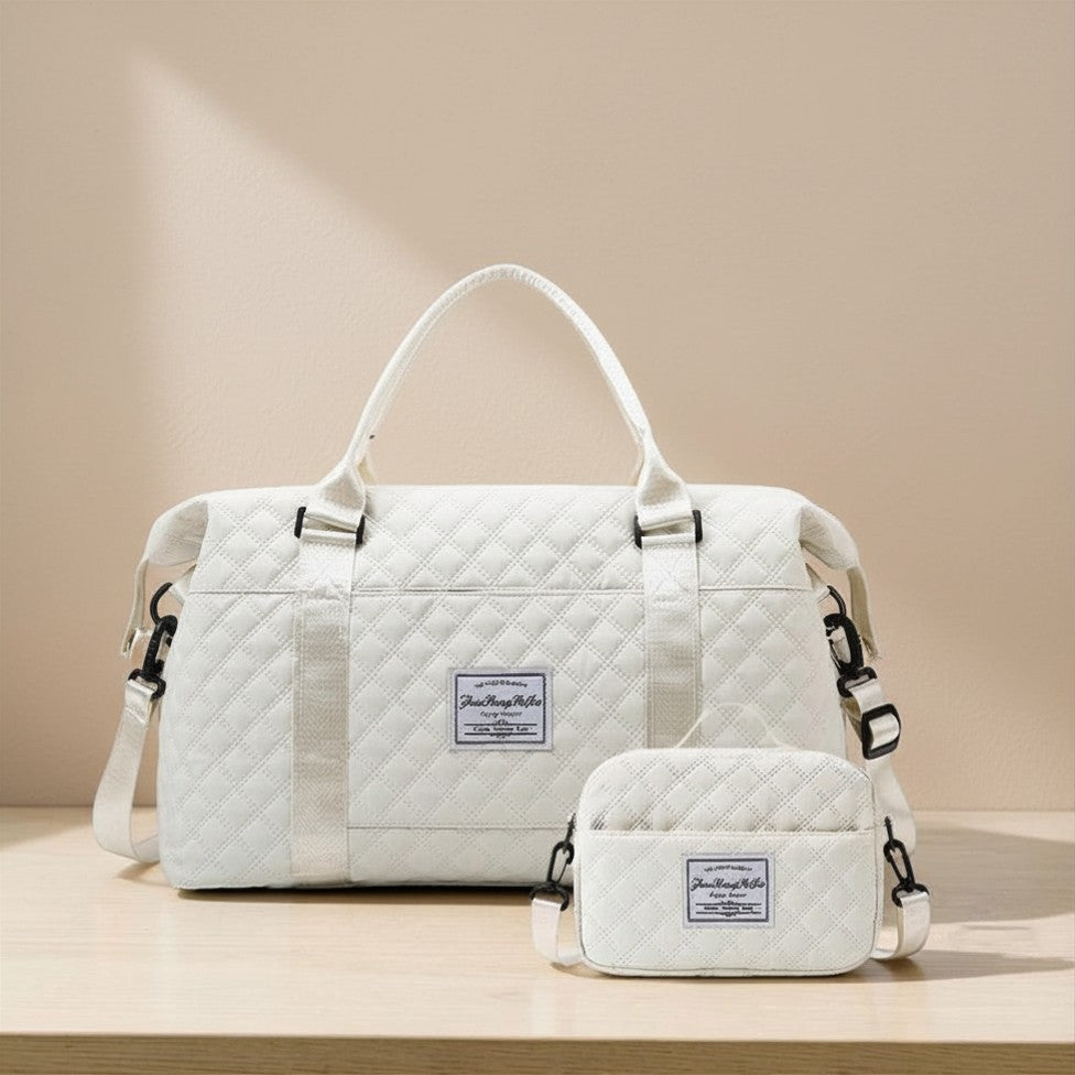 Sac à Langer de Voyage "Évasion" – L'Ensemble 2-en-1 Chic & Pratique