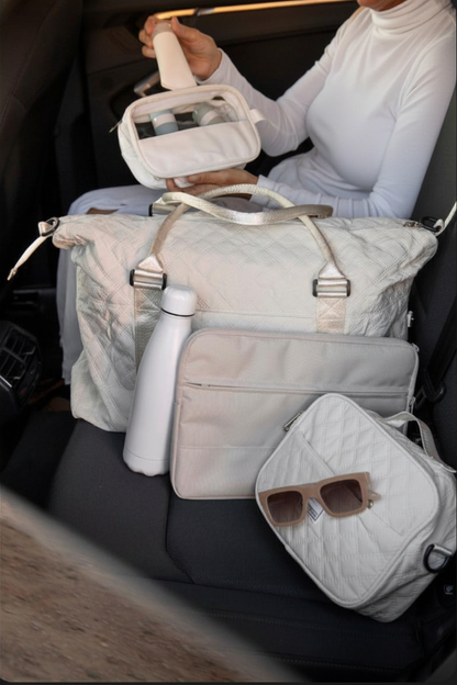 Sac à Langer de Voyage "Évasion" – L'Ensemble 2-en-1 Chic & Pratique